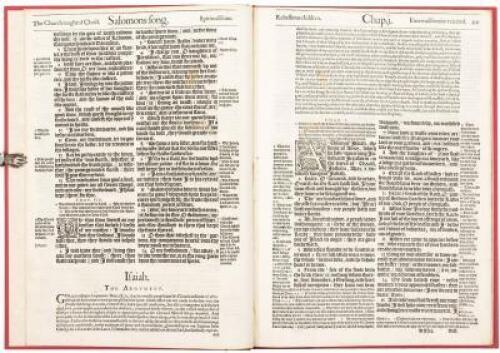 Isaiah - from the 1583 folio edition of the Geneva Bible