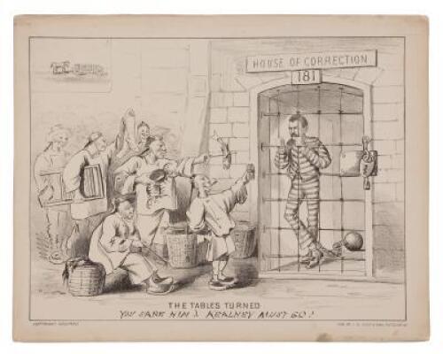 San Francisco historical lithograph, &ldquo;Kealney Must Go&rdquo;
