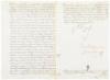 Archive of 26 manuscript letters signed by King Philip IV of Spain, to Luis Enr&iacute;quez de Guzm&aacute;n, 9th Count of Alba de Liste, his Viceroy in New Spain, written from February 1651 to February 1653 - 9