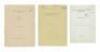 Three early 20th century offprints of genetics papers by R.R. Gates, presentation copies