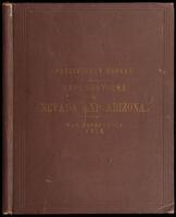 Preliminary Report Concerning Explorations and Surveys Principally in Nevada and Arizona. Prosecuted in Accordance with...Instructions...from Brigadier General A.A. Humphreys, Chief of Engineers. Conducted Under the Immediate Direction of 1st Lieut. Georg