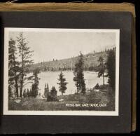 Yosemite photograph cards - housed in album