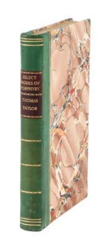 Select Works of Porphyry; containing his four books on abstinence from animal food; his treatise on the Homeric cave of the nymphs; and his auxiliaries to the perception of intelligible nature