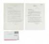 Small group of original signed letters from Albert Einstein to author Max Fishler, an important correspondence about Immanuel Kant and Relativity - 4