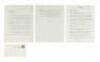 Small group of original signed letters from Albert Einstein to author Max Fishler, an important correspondence about Immanuel Kant and Relativity - 5