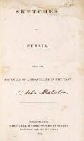 Sketches of Persia. From the Journals of a Traveller in the East