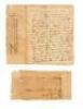 Letter "leasing" slaves of Daniel Boone's Revolutionary War friend and Indian battle companion