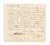 Rare Virginia &ldquo;Slave Non-Importation&rdquo; certificate