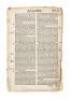 Nine leaves from the "Great Bible" of 1540