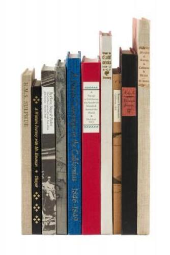 Ten volumes on California exploration and adventure published by the Book Club of California