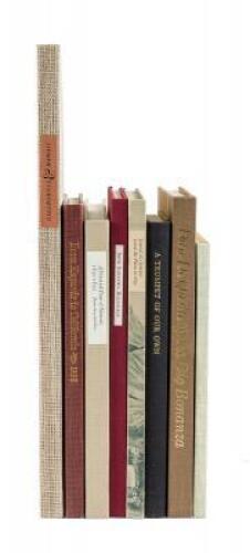 Eight volumes of Americana published by the Book Club of California