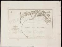 Plano de la Bahia de Monterey, situado en la California septentrional en la latitud Norte 36&deg;38 y longitud Ocidental de meridiano de Cadiz 115&deg;29