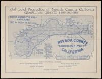 Map of quartz and placer mine properties, with approximate geology in the Grass Valley-Nevada City and Rough and Ready mining districts in Nevada County, California