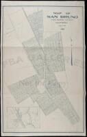 Large real estate map of San Bruno, San Mateo County, California