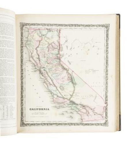 Colton's Illustrated Cabinet Atlas and Descriptive Geography