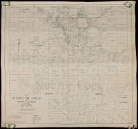 Map of Sunset oil field and region to the south, including San Emidio, Kern County, Cal.