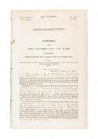 Letter from the Secretary of War, Transmitting Reports of Surveys, &c, of Railroad Routes to the Pacific Ocean.
