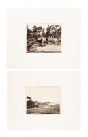 Two photographs of Monterey, California