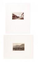Two photographs of Southern California