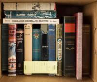 Fourteen volumes of Americana, featuring the novels of Gertrude Atherton and George R. Stewart
