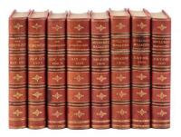 Eight nicely bound volumes of early 20th Century literary periodicals