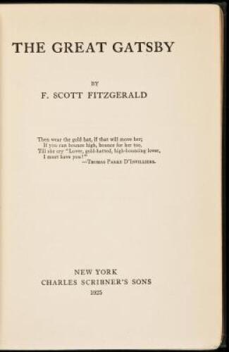 The Great Gatsby