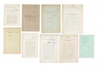 Collection of 15 offprints and reprints from 1869 to 1918 on the subject of Gonorrheal Ophthalmia