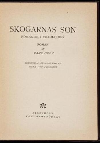 Skogarnas Son