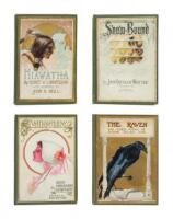 Four uniform volumes of 19th century poetry classics illustrated by John R. Neill