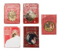 Five volumes from the "The Children's Red Books" series, illustrated by John R. Neill