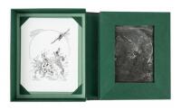 Original metal printing plate for the illustration by John R. Neill printed on page 253 of The Patchwork Girl of Oz