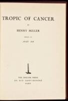 Tropic of Cancer