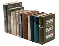 Twelve volumes of Jack London