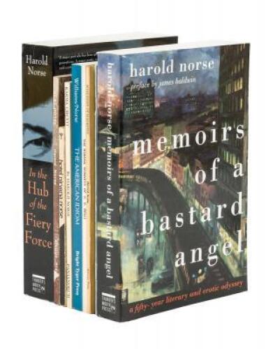 Nine titles by or about Harold Norse - eight signed