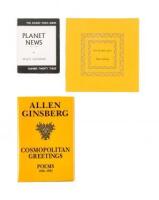 Three works by Allen Ginsberg - two signed