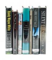 Seven contemporary novels - signed