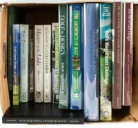 Fourteen volumes on golf course design and architecture