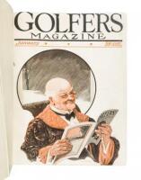 The American Golfer Magazine - 8 bound volumes