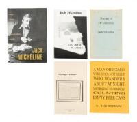 Five titles from Jack Micheline - two signed