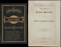 The American Yachtsman's Master-Piece; or, The Slide-in-Keel: [History of Sail-Vessels' Centre-Board]