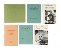 Six titles by Charles Olson