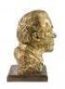 Bust of Charles Bukowski by Linda King - 2