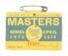 Masters Badge for 1973