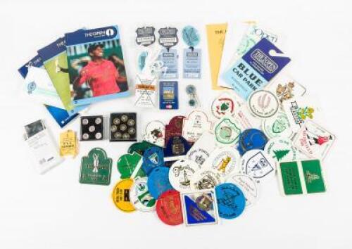 Group of British Open Championship ephemera, etc.