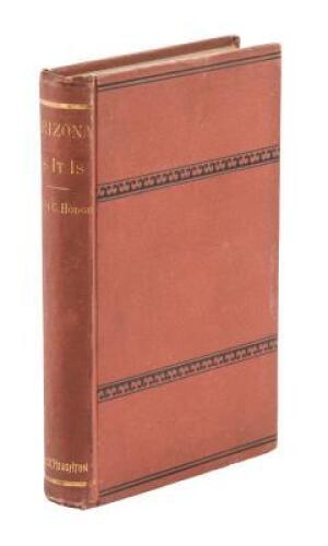 Arizona As It Is: Or, The Coming Country. Compiled from Notes of Travel During the Years 1874, 1875, and 1876.