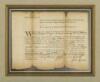 Document signed by James Wilson, signer of the Declaration of Independence from Pennsylvania - 2