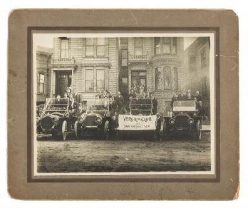 Original photograph of the "Vergilia Club" San Francisco