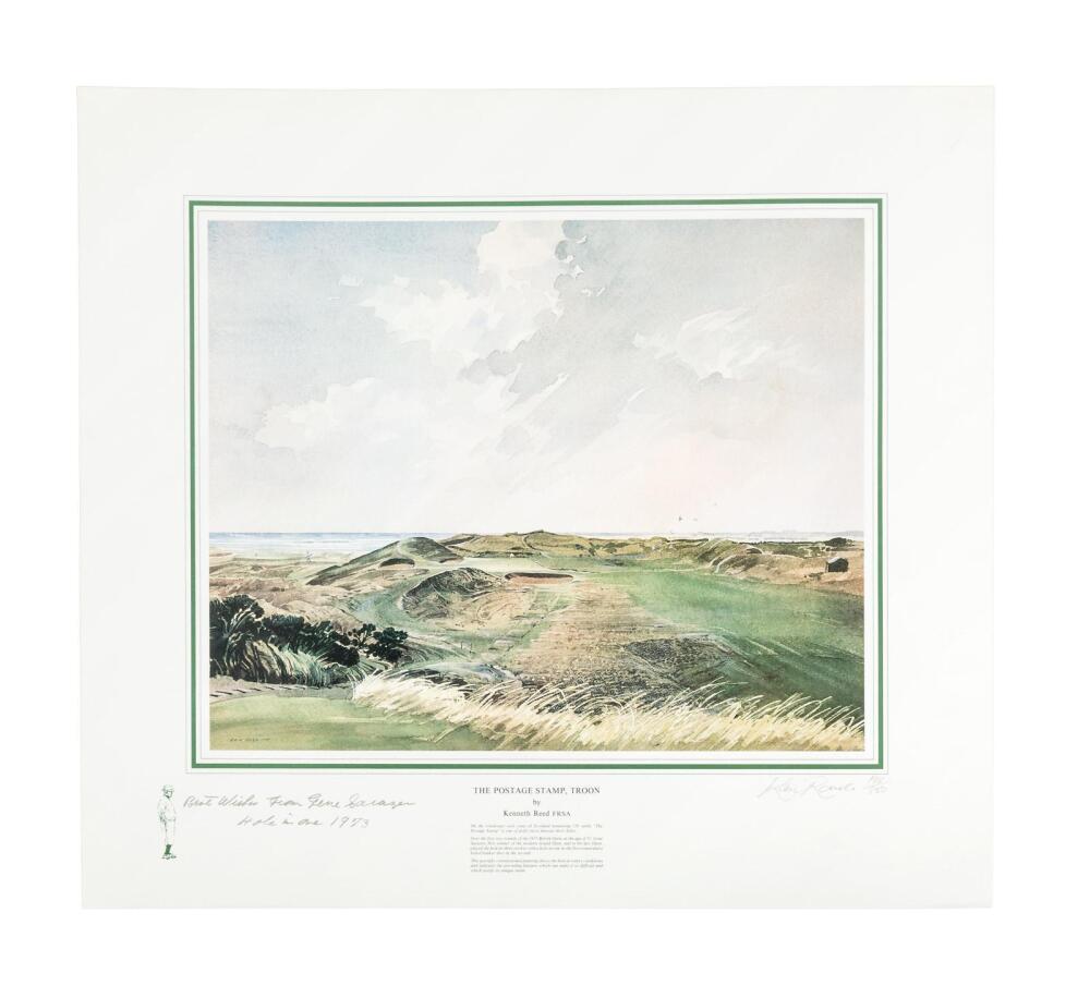Limited Edition Golfing Prints by Kenneth Reed