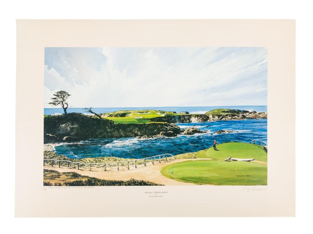 Limited Edition Golfing Prints by Kenneth Reed
