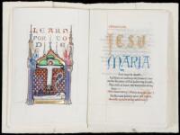 Illuminated manuscript of "The Dream of Gerontius "